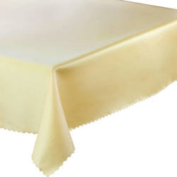 Tablecloths with stain-resistant coating  114 GN Yellow