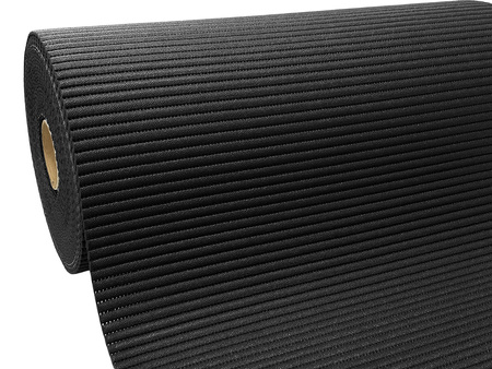 Foamed non-slip bath mat 65 AQUANOVA 500E GRAPHITE