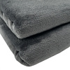 Blanket LUNA 150x200 GRAPHITE, microfiber flannel 240 gsm