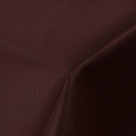 Tablecloths with stain-resistant coating 114 GN Brown