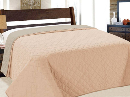 Bedspread VIGO II 220x240,  010/ PINK-LIGHT SILVER