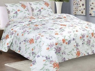 Bedspread TAVIRA 220x240+2/40x40, BJ-074 VIOLET