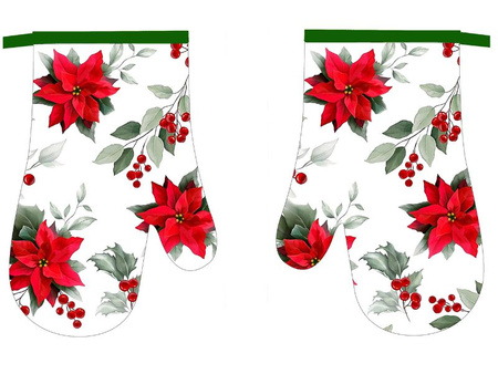 Kitchen gloves with a magnet HOLIDAY F24A287 2 pcs.
