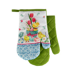 Kitchen gloves with a magnet EASTER kpl 2 szt., F24S115