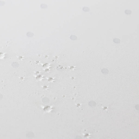 Tablecloths with stain-resistant coating Dots White Z-4