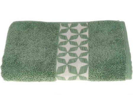 Ręcznik ALLECRA 50x90 ZIELONY, 500g/m2 jacq.