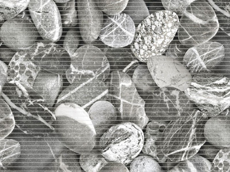 Foamed non-slip bath mat 65 AQUANOVA  599/B