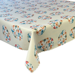 Obrus plamoodporny Druk  4 Wielkanoc Kwiecista Pisanka