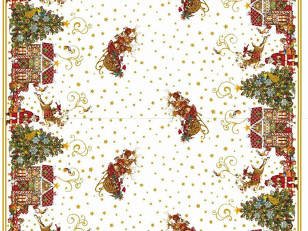 Tablecloths 140 EVOLUTION BN M-8781F