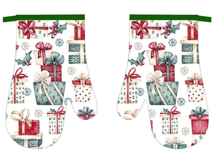 Kitchen gloves with a magnet HOLIDAY F24A292 2 pcs.