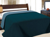 Bedspread VIGO II 220x240,  011/ DARK TURQUISE-BLUE
