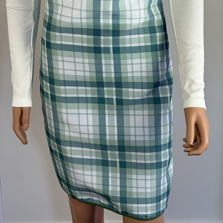 Kitchen apron CHECKS 50x76, F23A183B