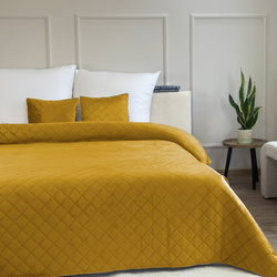 Bedspread AMARANTE 180x220+2/40x40, 010 / MUSTARD