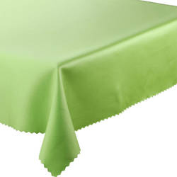 Tablecloths with stain-resistant coating  114 GN Green