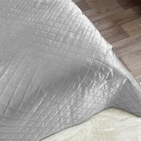 Bedspread AMARANTE 180x220+2/40x40, 010 / GREY