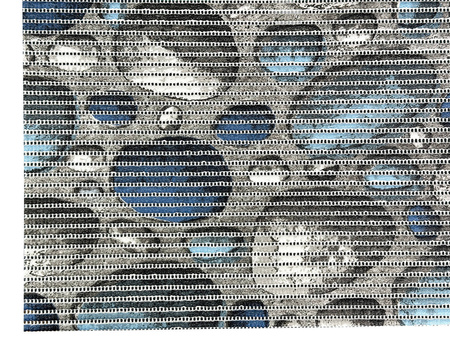 Foamed non-slip bath mat 65 AQUAFLEX 6039-1