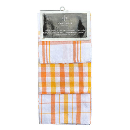 Kitchen towels ARA 45X65 KPL 3 SZT ORANGE