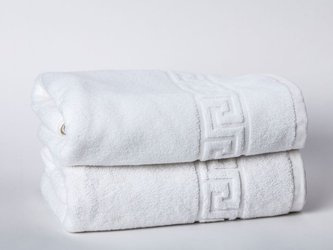 Towels GREEK KEY 70X140 500G/M2 HOTEL