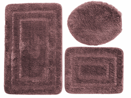 Bath mat ALOR KPL 3 SZT. VIOLET