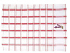 Kitchen towels LAWENDA 45x65, 220g/m2, RED