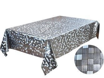 Oilcloth tablecloths  METALLICO 140 X 160
