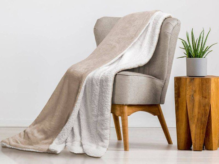 Blanket SHERPA 150X200 BEIGE