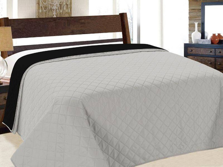 Bedspread VIGO II 220x240, 010/ PINK-LIGHT SILVER