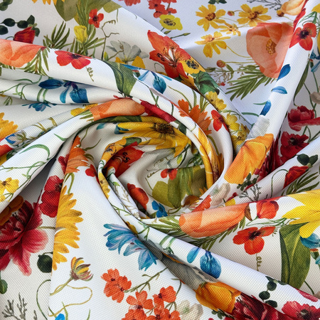 Obrus plamoodporny Druk 1 Żółta Łąka