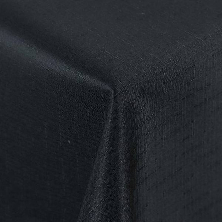 Tablecloths with stain-resistant coating Black rain