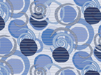 Foamed non-slip bath mat 65 AQUANOVA 582A