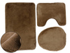 Bath mat  LOMBOK KPL 3 SZT. BROWN