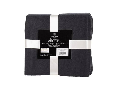 Blanket MILUTEK II 150x200 BLACK