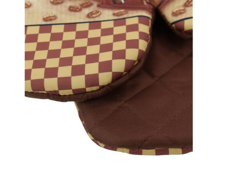 Kitchen gloves with a magnet Coffee II F9648