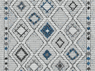 Foamed non-slip bath mat 65 AQUAMAT 4071-3