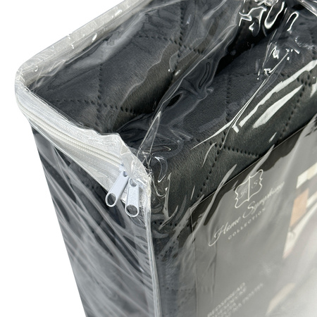 Bedspread AMARANTE 220x240+2/40x40, 010 / DARK GREY