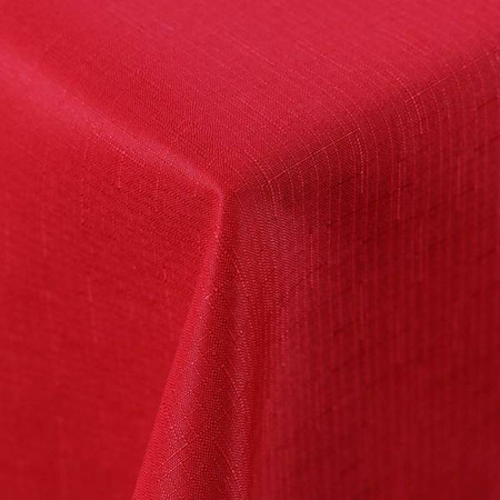 Tablecloths with stain-resistant coating Red rain