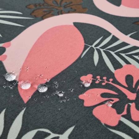 Waterproof Polyester Tablecloth Flamingos