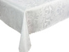 Tablecloths with stain-resistant coating  Flowers 3329 White