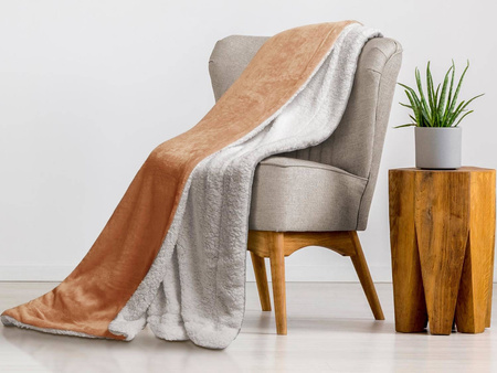Blanket SHERPA 150X200 APRICOT