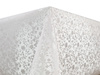 Tablecloth 137 PEARL ZG-6233A WHITE