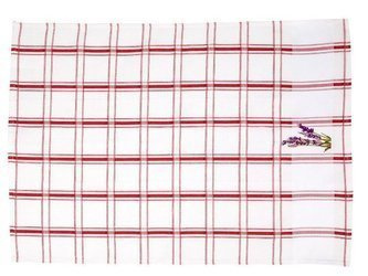 Kitchen towels  LAWENDA 45x65, 220g/m2, RED