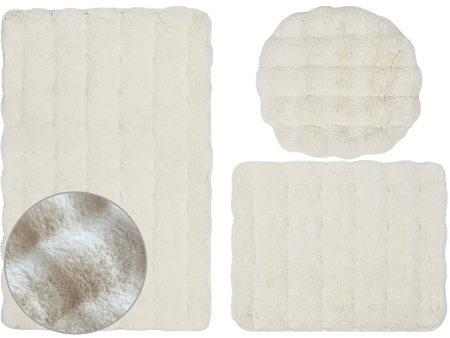 Bath mat ARUBA KPL. 3 SZT. ECRU