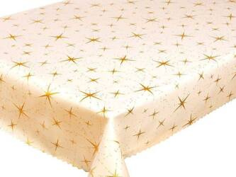 Tablecloths with stain-resistant coatin ŚR. 80 GOLD 2562