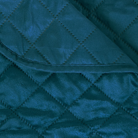 Bedspread AMARANTE 180x220+2/40x40, 010 / DARK TURQUOISE
