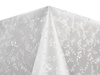 Tablecloth 137 PEARL ZG-6265A WHITE