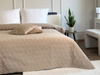 Bedspread PARLA 3D 180x220+2/40x40, SY-7653 BEIGE
