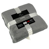 Blanket LUNA 150x200  LIGHT GRAY , microfiber flannel 240 gsm