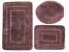 Bath mat ALOR KPL 3 SZT. VIOLET