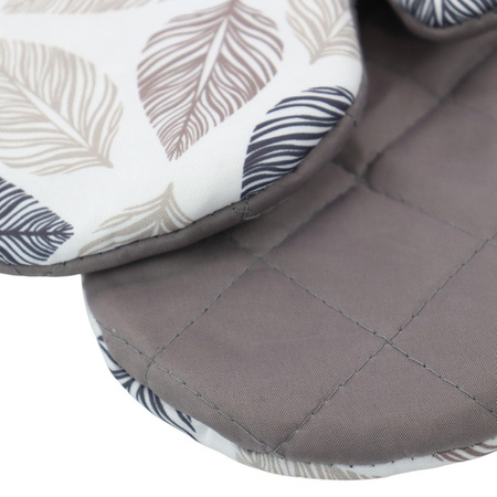 Kitchen gloves with a magnet LEAVES kpl 2 szt., 0318FS17A