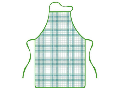 Kitchen apron CHECKS 50x76, F23A183B